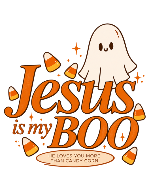 Jesus is my Boo - Colourful