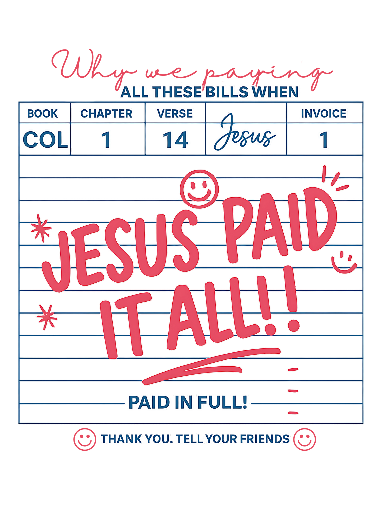 Jesus Paid It All