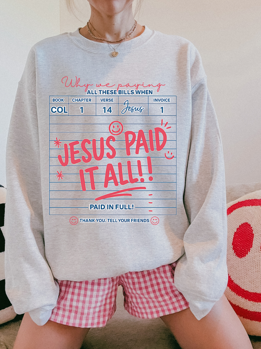 Jesus Paid It All