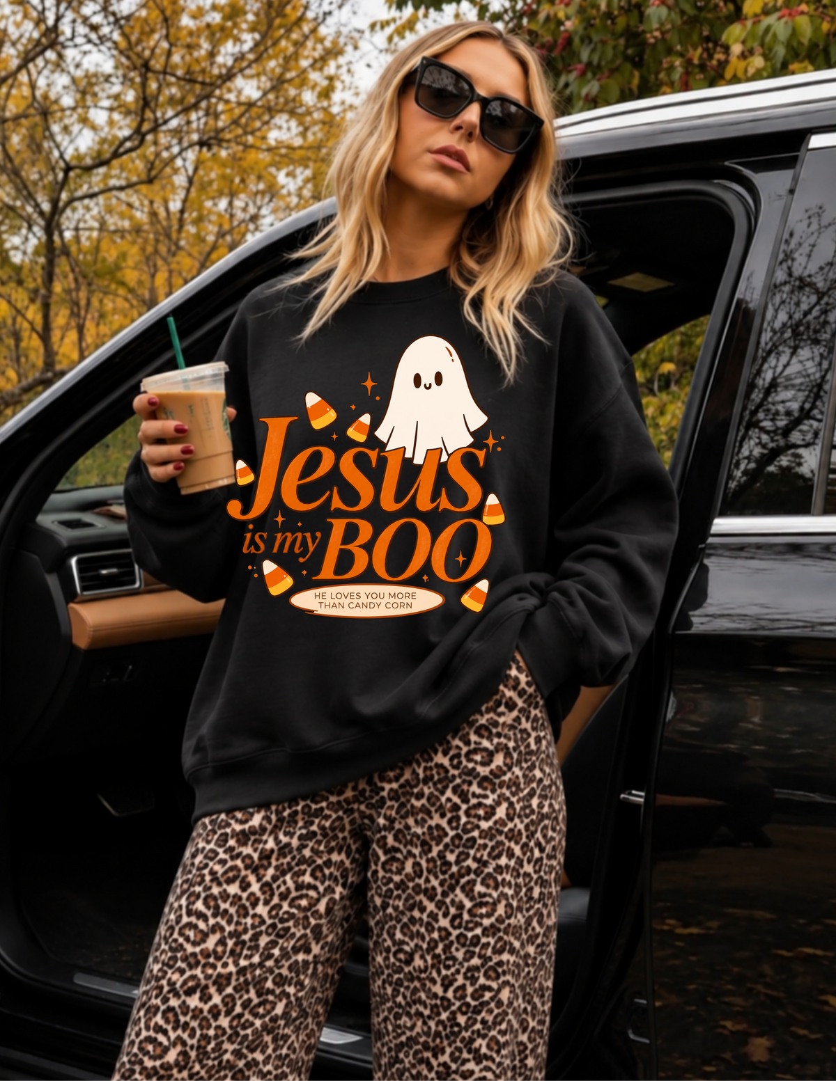 Jesus is my Boo - Colourful